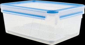 512888 EMSA CLIP &amp; CLOSE food storage container blue 3.7 l