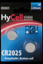 5020192 2x Ansmann HyCell button cell, 3 V, 20 x 2.5 mm