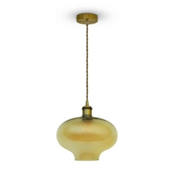 V-TAV Lampa Wisząca VT-7290 E27 Max. 60W Amber 3741