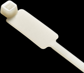 Cable tie, PA, (L x W) 370 x 4.8 mm, bundle-Ø 105 mm, natural, 85 °C, BYB-5-12H2038