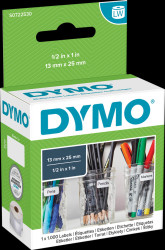 S0722530 DYMO labels for LabelWriter, 13 x 25 mm