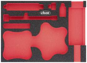 Wypełnienie piankowe Vigor V4904-L V4904-L Wymiary: (D x S) 393 mm x 282 mm