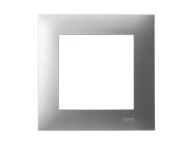 SZAFIR Ramka 1 pojedyncza srebro R-1Z/18 OSPEL