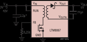 3V to 40V Isolated μModule DC/DC Converter