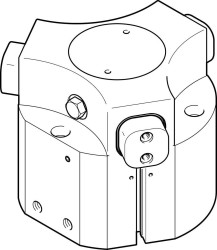 FESTO 1163050 HGDD-80-A-G1 Chwytak trzypunktowy 1 szt.