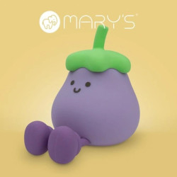 MARYS LAMPKA NOCNA LED BAKŁAŻAN