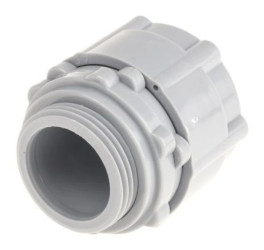 Złącze proste, Nylon 66 25mm IP55 gwint M25 RS PRO