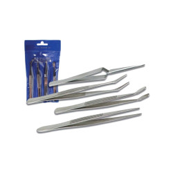 Zestaw 4 PĘSET PENSET STAL NIERDZEWNA