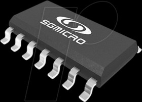 LM324ZS14G/TR Quad operational amplifier, 3.0 - 32V, 1.1MHz, 0.35 V/µs, SO-14