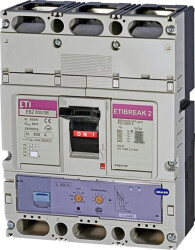 Wyłącznik mocy 3P, 70kA, wyzw. elektroniczny EB2 800/3E 800A 3p 004672190