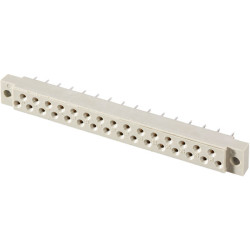Conec 102A10089X Female Connector DIN 41617 31 Pins Class 3 PCB Mount