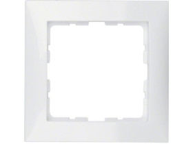 S.1 Ramka 1,śnieżnobiały,połysk,