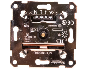 Merten Ściemniacz przyciskowo-obrotowy obciążenie indukcyjne 1000W MTN5135-0000