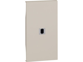 LIVING NOW Klawisz z okienkiem podświetlenia "bojler" - 2 moduły - piaskowy beż KM01M2SN LEGRAND