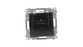 Simon 54 Gniazdo Bryzgoszczelne (Bez Uszczelki) Ip44 Z Przesłoną Torów Z...