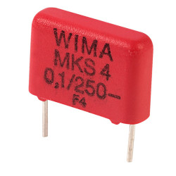 Wima MKS4F031003C00KS 100nF &#xB1;10% 250V 10mm Pitch Polyester Capacitor