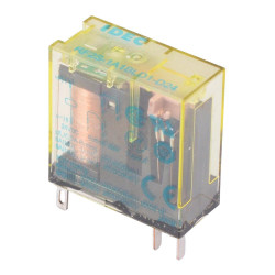 RF2S-1A1BLD1-D24 24VDC Plug-In 2-Pole Force Guided Relay LED Diode 1NO-1NC IDEC