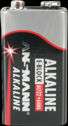 5015591 ANSMANN Red 9-volt, 2-pack