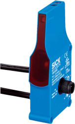 Czujniki fotoelektryczne Tłumienie tła SICK PNP zakres 60 mm → 900 mm