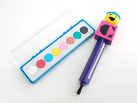 Adafruit Colorforms Brush with Genius