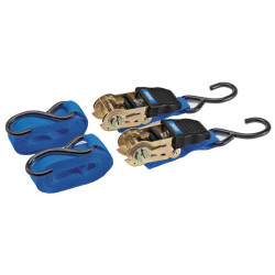 Draper 92769 Ratcheting Tie Down Strap Set (2 Piece)
