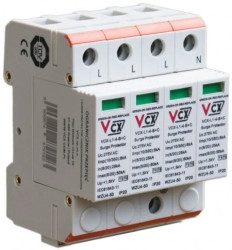 Ogranicznik przepięć Typ T1+T2 4P 8kA VCX Professional