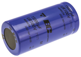 Kondensator 15000μF 100V dcmontażśrubowy Vishay 50 (Dia.) x 105mm