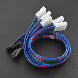 4-Pin LED Strip Connector Cables (Single Head, 5 Pieces)