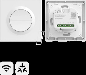 MINI-2GS-E 2-Channel Wall Switch, Matter over Wi-Fi
