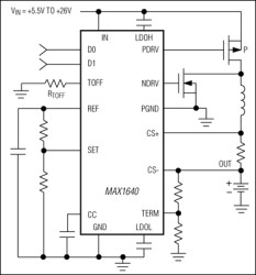 Adjustable-Output, Switch-Mode Current Sources with Synchronous Rectifier