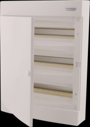 MKCAGH3X18-W Distribution box, interior, 3-row, 54 modules