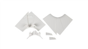 Naroże Kanału Wewnętrzne Regulowane Dlp 65X150/195/220 /1X Przegroda/ 010607