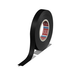 Taśma izolacyjna Czarny szerokość: 12mm grubość: 130μm długość: 33m Miękki PVC 7000V Tesa