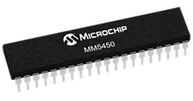Sterownik wyświetlacza MM5450YN, Microchip