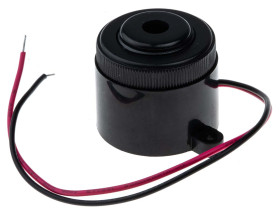 Brzęczyk średnica 28mm, sygnał ciągły 85dB RS PRO