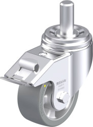 Blickle 852525 LHZ-ALTH 127K-FI-AS Rolka obrotowa z blachy stalowej Średnica koła: 125 mm Maksymalne obciążenie: 750 kg