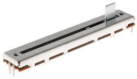 Potencjometr suwakowy 10kΩ typ Suwakowe Bourns 0.25W długość wału 10mm Otwór przezierny