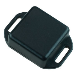 1551NFLBK Hammond Miniature Black ABS Flanged Enclosure 35 x 35 x 15mm