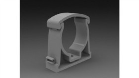 Uchwyt Szary U-13 Zamykany 111766T /100Szt/