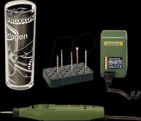 28635 Complete engraving set, including glass