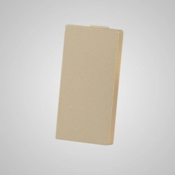 TouchMe Moduł 1/2 zaślepka złota TMZASG