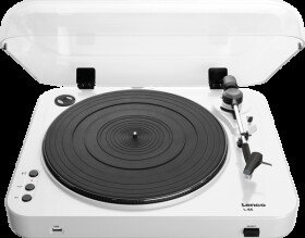 L-85 WHITE Turntable, stereo, USB, white