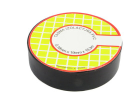 Taśma izolacyjna PVC UL 18.3m 19mm/0.18mm czarna