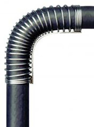 Stainless steel hose protector 1"