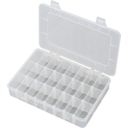 TruComponents EKB-206 Assortment Box 200 x 130 x 35mm 24 Variable Compartments