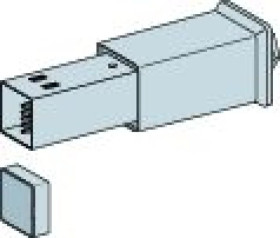 Canalis - kaseta zasilająca dla KBB - 40A - prawa - biały KBB40ABD4W
