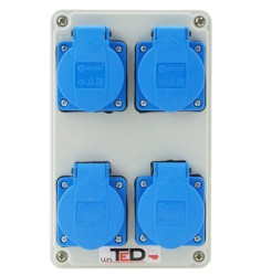 Rozdzielnica budowlana BIWAK 4Gs 230V 02.023