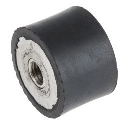 Podstawka antywibracyjna M8 średnica 30mm wysokość całkowita 20mm Nóżka sprężysta żeńska