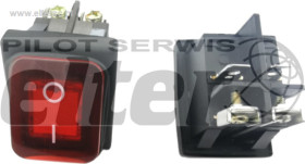 Przeł. kołys. podśw. duży ON-OFF IP65 16A 250V śr