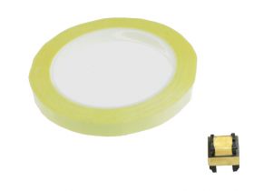 Taśma poliestrowa 10mm dł. 60m żółta